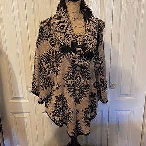 New Directions Weekend XL cowl neck sweater